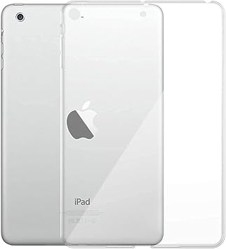iPad Mini 1 2 3 7.9 Inch Clear Slim Silicone TPU Soft Case Cover for Tablet Computer for Apple iPad Mini 1 (2012) 2 (2013) 3 (2014) 7.9 Inch (Not Compatible with