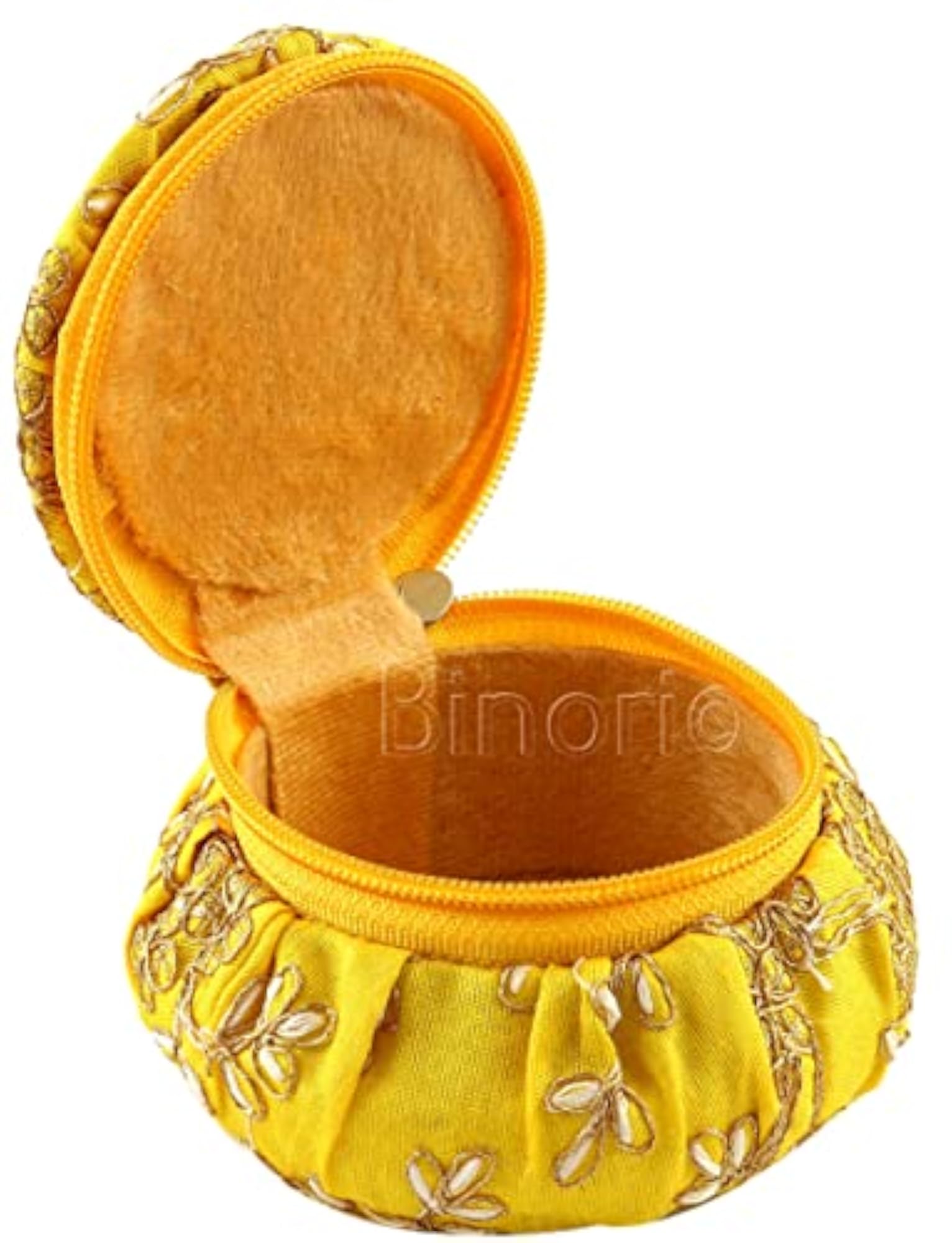 Rajasthani Style Royal Clutch Silk Jewelry Box Combo