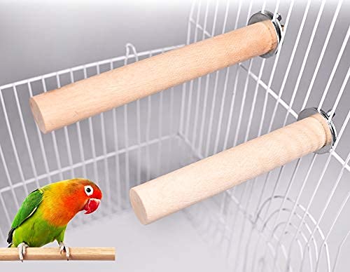 cosy tossy Wooden Chewing Toy for perches Made of untreated Natural Wood for Small Birds Budgie Love Bird Finches (Pack of 2) (B084TQLR1V) Amazon Price History, Amazon Price Tracker