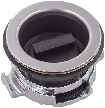 Anglepingping 2Set Garbage Disposal Stopper and Sink Flange Kit for Waste King, Universal 114mm, Stainless Steel and Rubber, EZ Mount, 6 Items