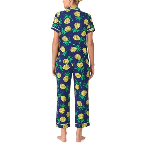 Image of kate spade new york Women's Kate Spade New York Women's Cropped Pant Pj Set