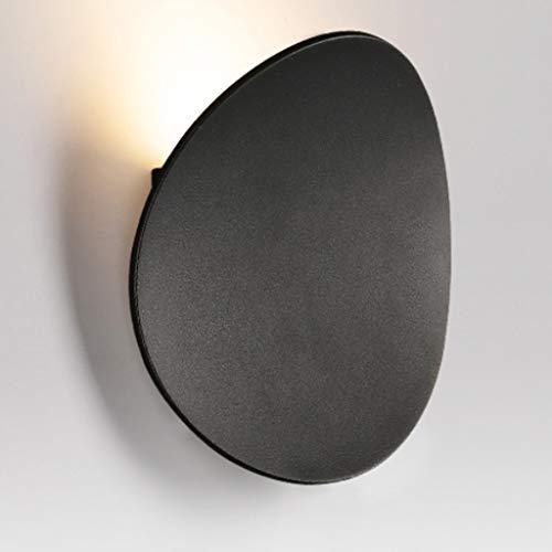 Balcon de design noir illuminé par l'applique murale RAGGZZ chic