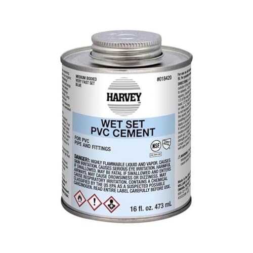 Cemento para PVC azul 16oz miniatura 4
