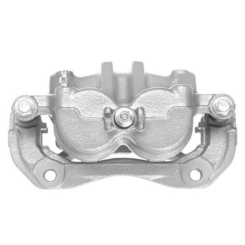 Image of Detroit Axle - 2pc Front Brake Calipers for Hyundai 2007-2010 Entourage, 2006-2012 2014 Kia Sedona, Disc Brake Calipers with Brackets 2008 2009 Replacement