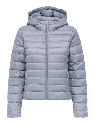 Veste à capuche matelassée ONLY coupe-vent légère contre le froid