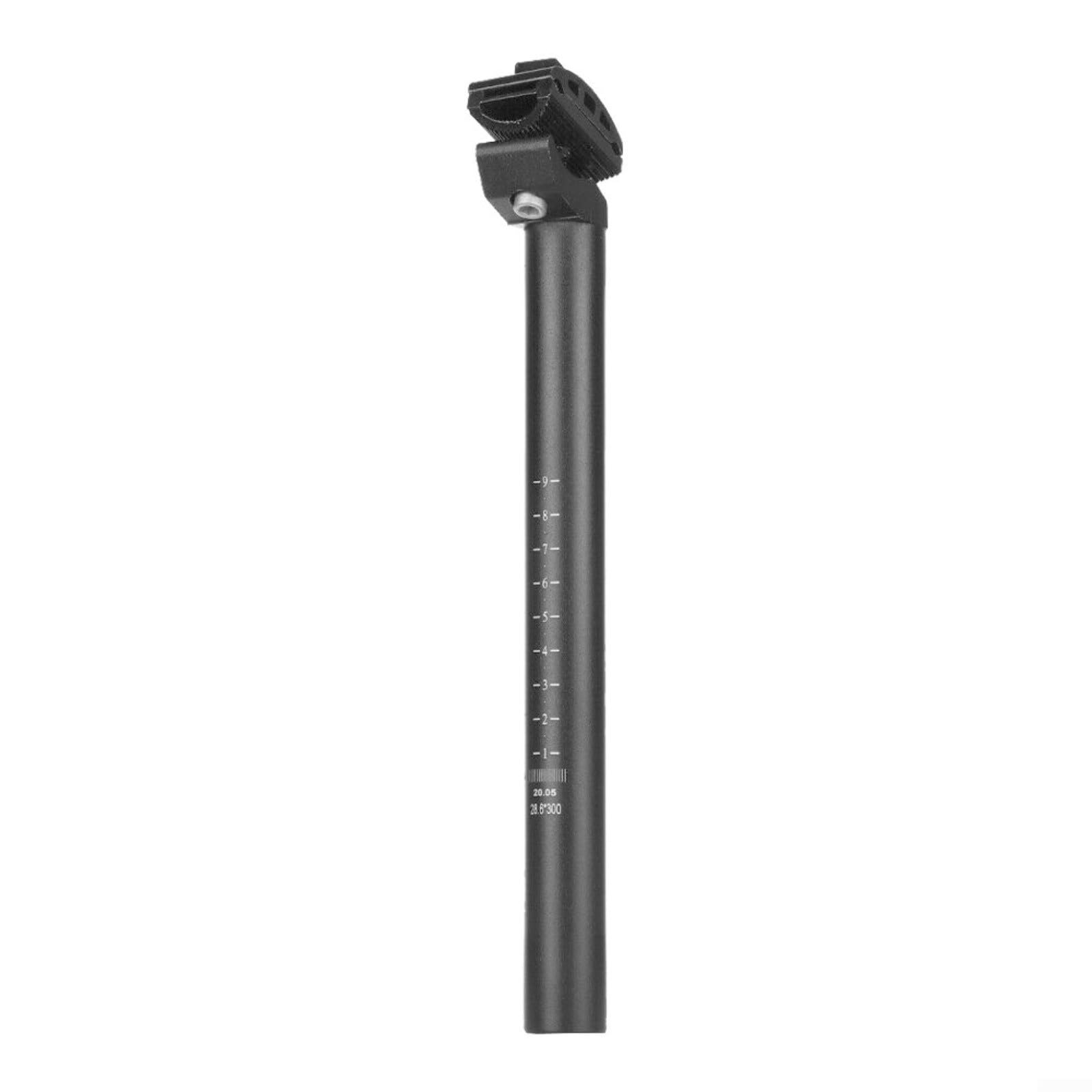 Lega di alluminio Bike Reggisella 27.2mm 30.8mm 31.6mm 25.4mm per Strada Mountain Bicicletta Nero 300mm