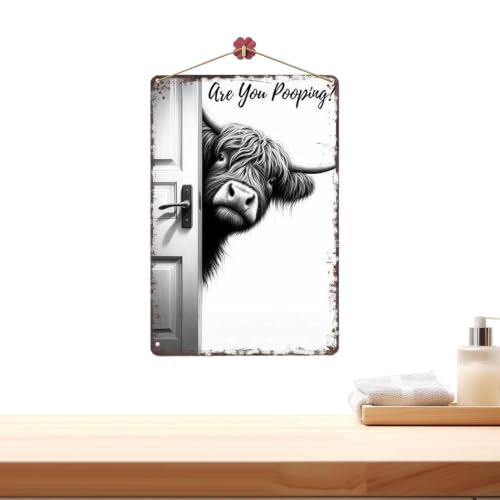 Arte de pared para baño rústico: la solución para decorar con humor tu apartamento