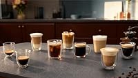 Berdsen Kaffeemaschine - 20 bar 1350W - Espressomaschine Siebträgermaschine - Milchaufschäumer - Selbstreinigung - Edelstahl Schwarz Matt – Ansicht 5