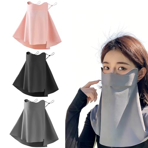 [ZVCXOE] �畆�Ȉ�ďC ���Ă��h�~�t�F�C�X�J�o�[ UV�J�b�g ���悯 UPF50+ ���O���΍� ���Ă��΍� �}�X�N �ċz���₷�� �⊴ �� ���R���߉\ �ʋ� �ʊw �U�� �j�����p �O���[