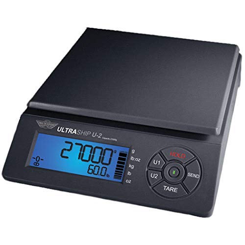 My Weigh SCMULTRA2-60 055 ULTRASHIP U2 60 lb, Black Scale