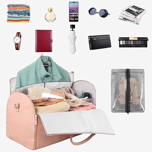 Bolsa de ropa plegable y multifunción con diseño impermeable para trajes 7