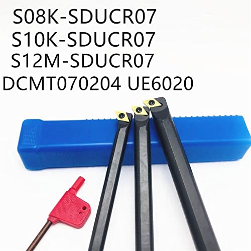 Portaherramientas CNC 95° con 10 piezas carburo S16Q-SDUCR07 miniatura 4