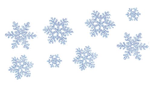 TIB 43511 Heyne, Ventanas, Imagen, Cristales de Nieve con Purpurina