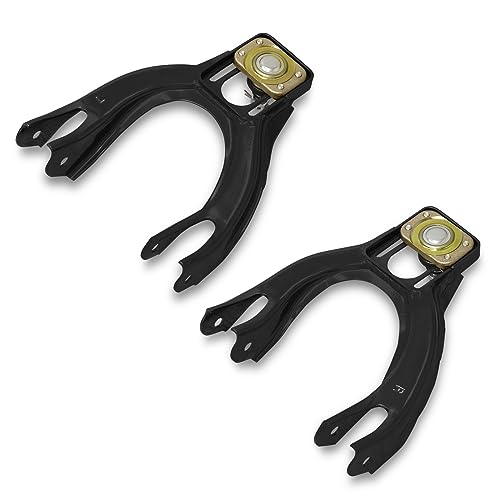 AJP Distributors Steel Front Upper Adjustable Camber Control A Arm Ball Joints Suspension Kit Black Compatible/Replacement For Civic Del Sol Integra 1992 1993 1994 1995 1996 1997 1998 1999 2000 2001