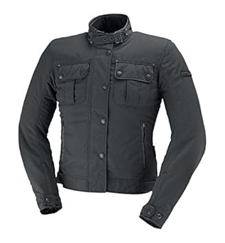 IXS Women's Clarice Jacket (Antique Black, Large)