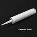 QWORK Empty Caulk Tube, 3 Pack 10 oz. Empty Plastic Caulking Cartridge