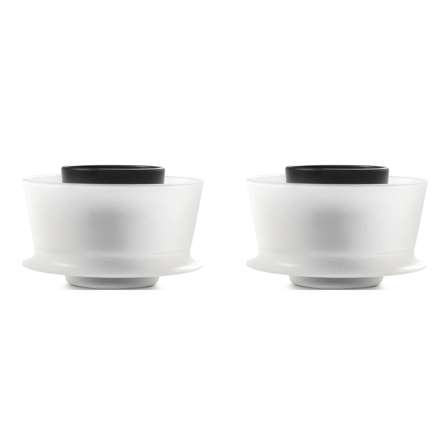 Hndhbfgrt 2X Coffee Brewer Cup Detachable Espresso Coffee Filter Cup with Filter Papers Compatible for Hoop Coffee Brewer