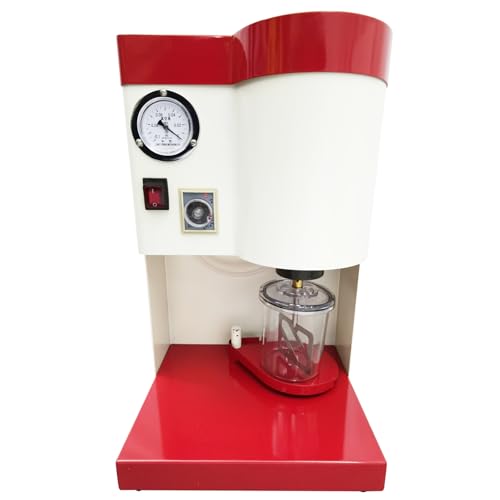 IntXanth Gypsum Plaster Vacuum Agar Mixer Blender Mixing Machine Dental Lab Equipment 0.13GAL High Vacuum 110V 150W