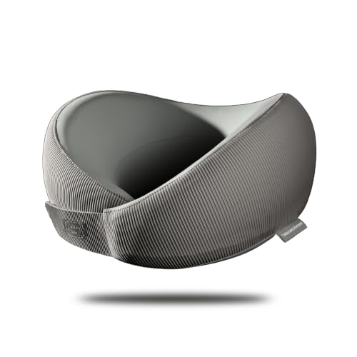 Skechers Memory Foam Neck Pillow, Comfortable & Breathable Travel Pillow,Neck Pillow Airplane for...