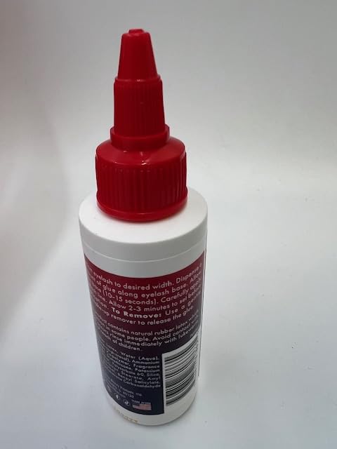 Salon Pro 30 Sec Ultra Grip Clear Eyelash Glue, 2 oz, 12 Pack, Fast Drying