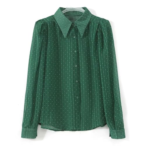 Chemise en maille fine anti-transpiration haut d'été ample - 6