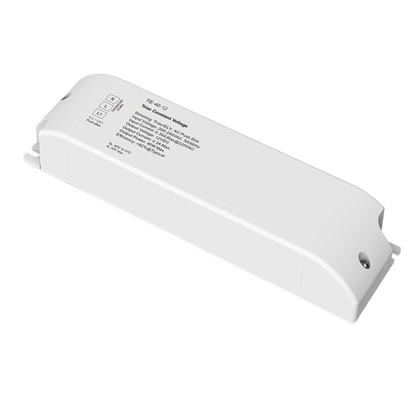 Driver dimmerabile Triac | 40 W 75 W 150 W TF-150-24 TF-150-12 Triac Dimming Driver a tensione costante CA a 12 V 24 V CC(TF-150-24 Only)