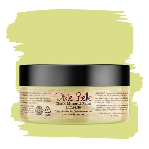 Dixie Belle Paint Company Chalk Mineral Paint - Limeade (4oz)