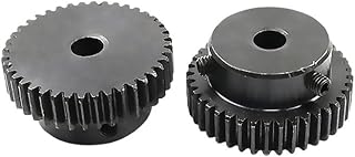 1ピース 1M18T スパーギア ボア6mm 6.35mm 8mm ピニオンギア 低45# スチール素材 ギアホイール モーター用(6mm,1pc 1M 18 Teeth)