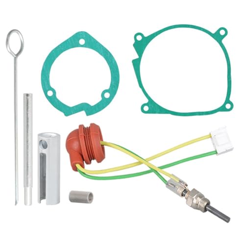 Homeponnew Kit de reparación de calentador de aire de coche de 7 piezas con brillo, juntas de nitruro de silicio y herramientas para calentadores chinos de 5 kW, Webasto, Eberspacher, 12 V