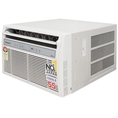 Image of Panasonic 1.5 Ton 5 Star Inverter Window AC (Copper Condenser, PM 0.1 Filter, Eco Mode, Powerful Mode, CW-XN185BGT, White)