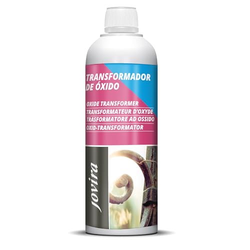 JOVIRA PINTURAS Transformador de Óxido (transformador de oxido para coches, convertidor de oxido, tratamiento especial para la oxidación del hierro (1 Litro) F-55