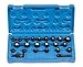 Eagle GY9723G 1/4" Drive 23 Pieces Standard and Metric Magnetic Shallow