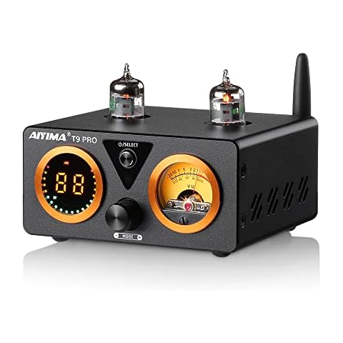AIYIMA T9PRO Vacuum Tube Amplifier with Bluetooth Cover