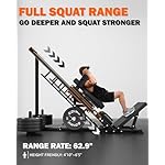 Leg Press Hack Squat Machine with Back Support Cushion, 3 in 1 Adjustable Leg Press Machine with Quad Track Roller System, Hack Squat Machine - Image 4