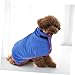 Milisten Pet Absorbent Bathrobe Fast Dry Dog Cat Wrap Full Body Towel for Grooming Small to Large Pets