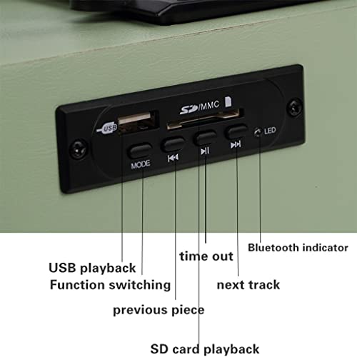 Bluetooth Speaker Record Player Turntable Phonograph Vinyl RCA Audio Output Vinyl Transcription to U Disk SD Card… - Les Beatles, Paul McCartney, John Lennon, RIngo Starr, George Harrison Bluetooth Speaker Record Player Turntable Phonograph Vinyl RCA Audio Output Vinyl Transcription to U Disk SD Card… – Image 7