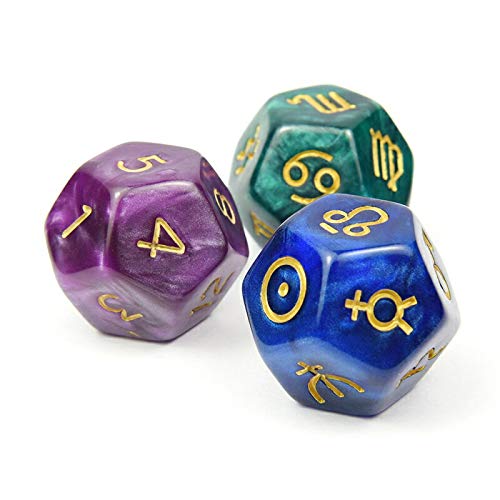 Amazon | BabbleCom アストロダイス 3個セット 占い ゲーム 占星術