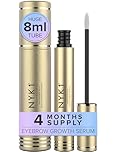 NYK1 CONCENTRATED Eyebrow Growth Serum (XL - 8ml) BrowForce Eyebrow Serum For Fuller, Thicker And Defined Brows - Brow Serums With Growth Boosting Formula For Healthier, Stronger Eyebrows