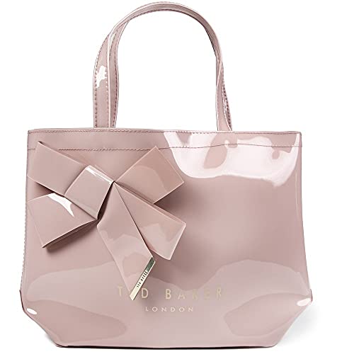 Ted Baker Damen Nikicon Shopper mit Schleife aus Vinyl, Rosa