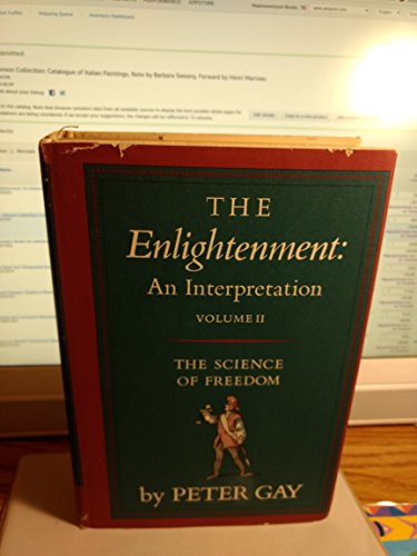 The Enlightenment: An Interpretation (Vol. 2) B0026WMXD2 Book Cover
