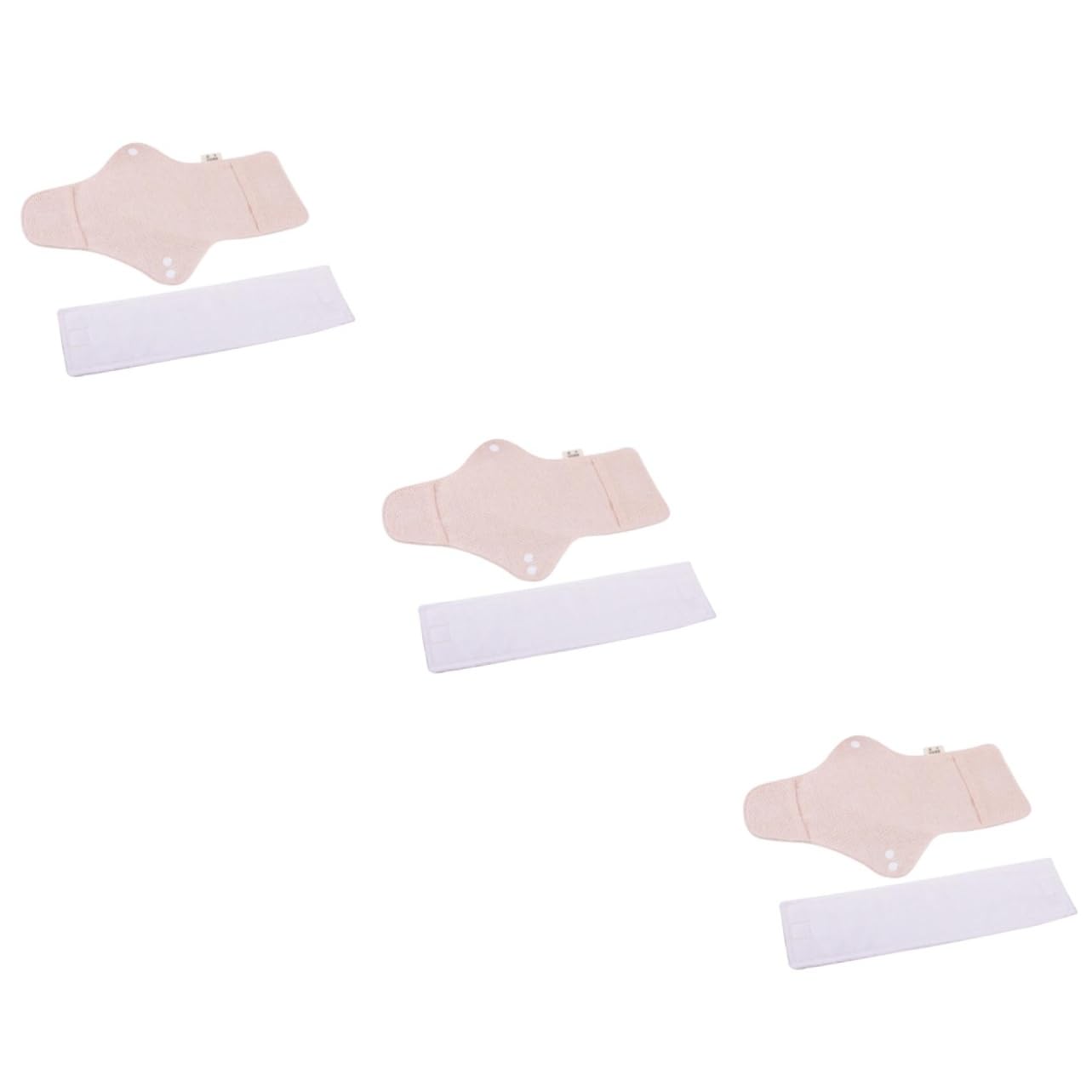 6stücke Wiederverwendbare Sanitary Pads Aus Baumwolle Waschbare Menstruationsbinden Atmungsaktive Und Saugfähige Slipeinlagen Für Damenpflege Und Tragbar