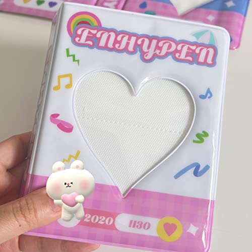 ACHOI Kpop Photocard Holder Book 64 Pockets 3 inch Mini Album for BTS TXT ENHYPEN Blackpink NCT AESPA Stray Kids Twice ITZY etc. Kpop Fans