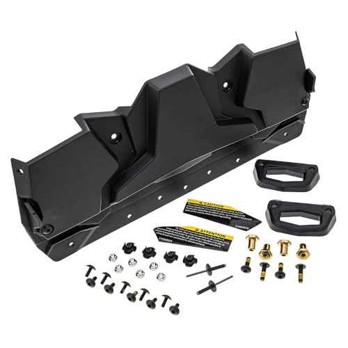 Ski-Doo New OEM LinQ Branded Black Removable Snowflap, 860201515, 860201914