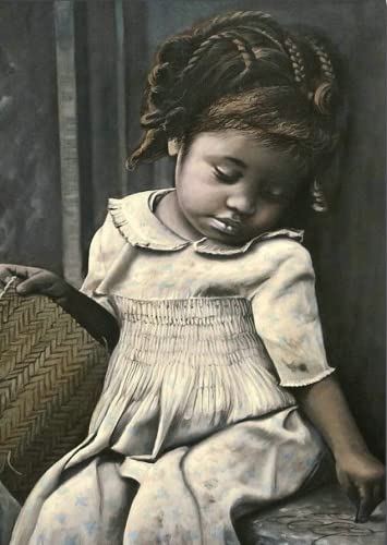 1000 Pieces of Puzzles-African Girl Gift -Jigsaw Puzzle for Teens & Adults, Educational Toys, Family Puzzles and Home Decoration, Colorful Pictures,