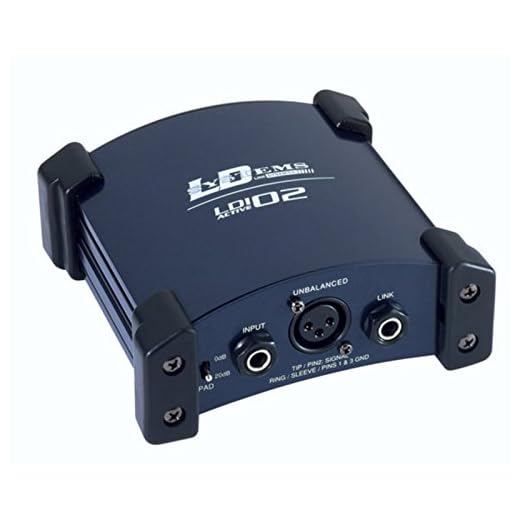 LD Systems LDI 02 - Caja de Inyección Directa activa