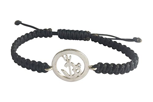 Om Shakti Bracelet With Sterling Silver Charm For Men-image-7