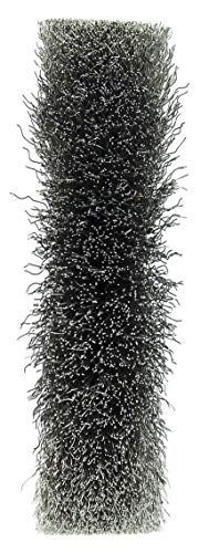 Image of Weiler 06450 6 inch Medium Face Crimped Wire Wheel , .0118 inch Stainless Steel Fill, 2 inch Arbor Hole, Made in The USA