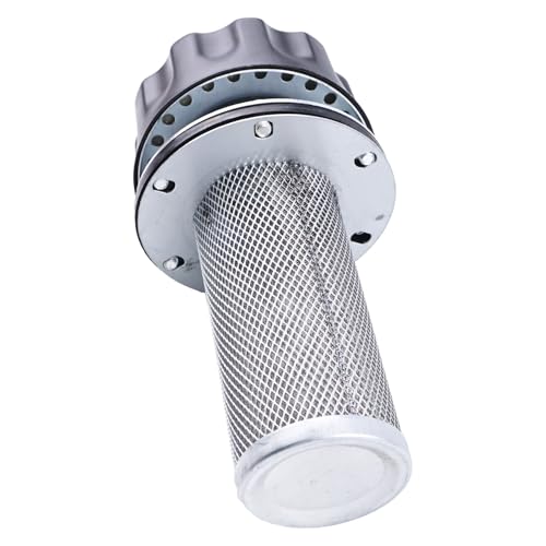 Image of 25CFM 720 LPM Flange Hydraulic Cylinder Vent Tank Breather Cap FSB-25 Compatible With 40 Micron Filtration 6 Hole Chrome Steel Alloy Hydraulic Reservoir Tank