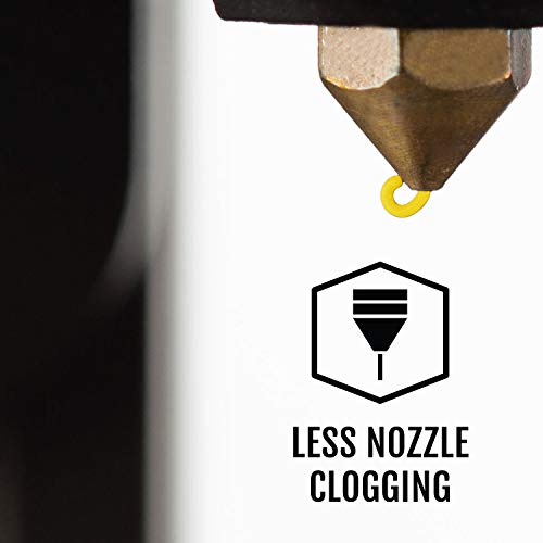 Image of HATCHBOX 3D PLA-1KG1.75-YLW PLA 3D Printer Filament, Dimensional Accuracy + /- 0.05 mm, 1 kg Spool, 1.75 mm, Yellow