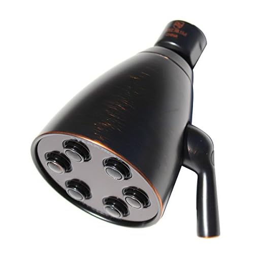 Speakman S-2252-ORB-E2 Signature Brass Icon Anystream Adjustable Shower Head, Oil-Rubbed Bronze